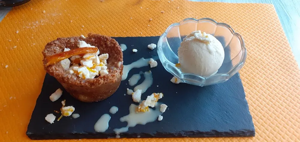 Petit Gâteau Fruits Orange